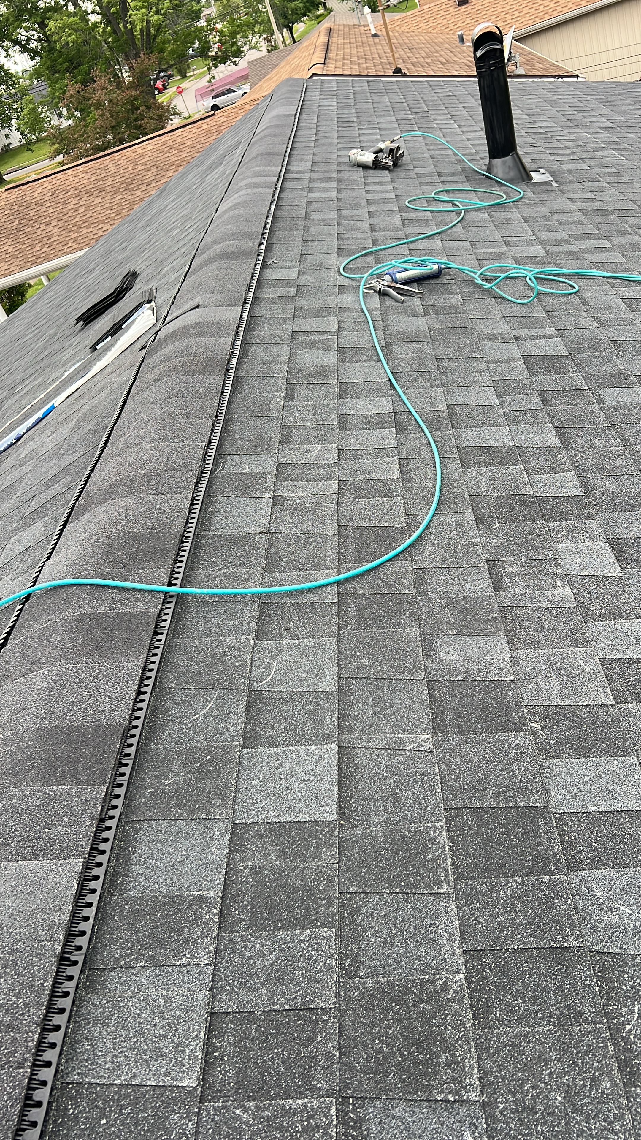 Finished roof project